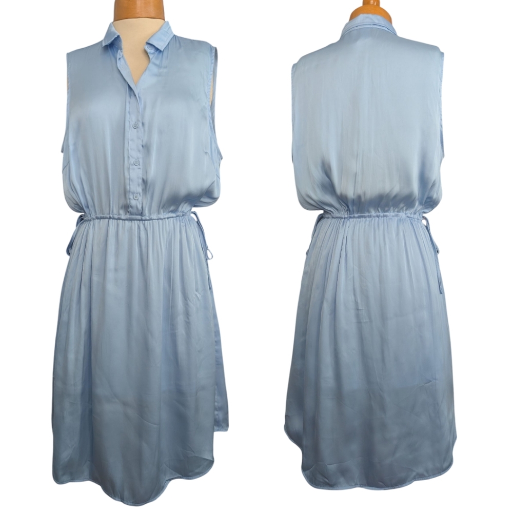 Light Blue Sleeveless Dress